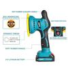 21V Electric Car Polisher Cordless Automotive Polisher 5500RPM Adjustable Digital Display Car Polishing Waxing Sanding Machine