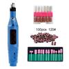Electric Nail Drill Bits Set Milling Machine Manicure Pedicure Nail File Sanding Bands Gel Remover