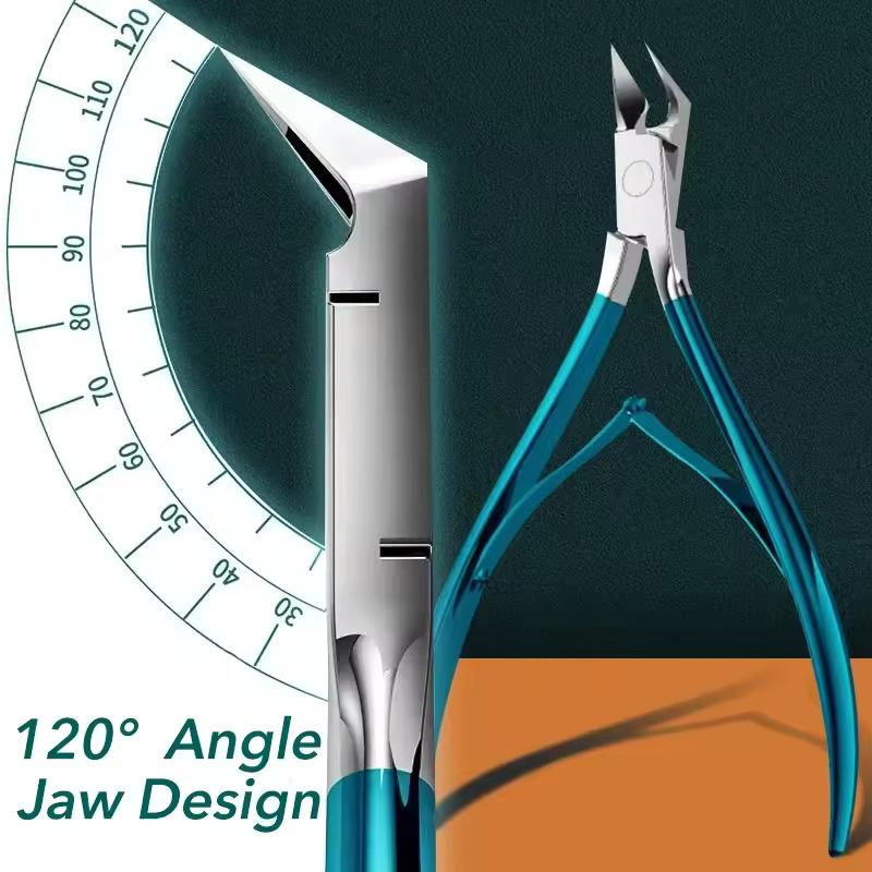 Professional Nail Clipper, Stainless Steel Nail Trimmer, Nail Care Tool for Home & Salon Use, Manicure & Pedicure Tool for Women