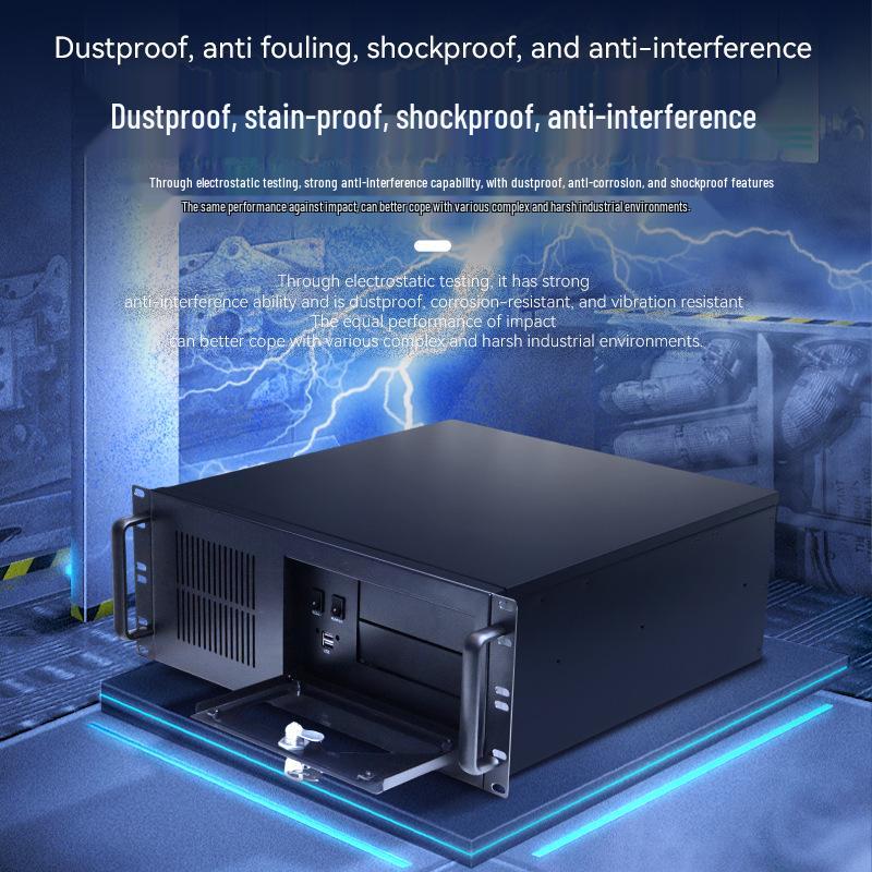 Yingtengfei 4U Rackmount Industrial PC, High Performance Core i3 14th Gen, 6 USB Ports, Dual Network.
