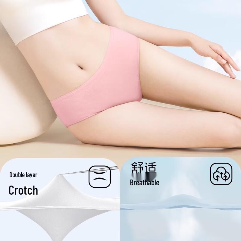 BADIGAO Women's Disposable Postpartum & Travel Cotton Briefs