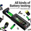 Kompakte Batterietester-Prüfer für wiederaufladbare Alkali-Batterien in verschiedenen Größen Genaues Leistungsmesswerkzeug