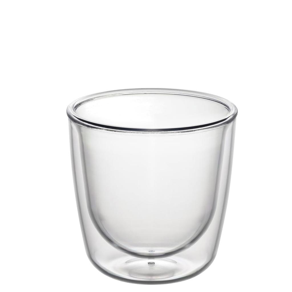 Akebono Sangyo Unbreakable Double-Walled Glass, Wide, 200ml, TW-3780
