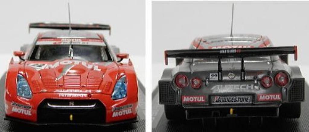 MMP Motul Autech LDF Fuji 2008 Finished Product 1/43 GT-R #22 (44128)