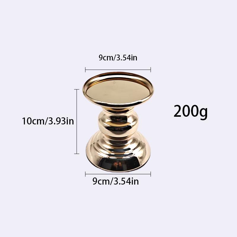 European Candle Holder: Dining Table, Wedding, and Restaurant Decor Ornament