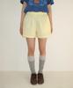 RONRON Heart Pocket Trunk Short Pants Lemon