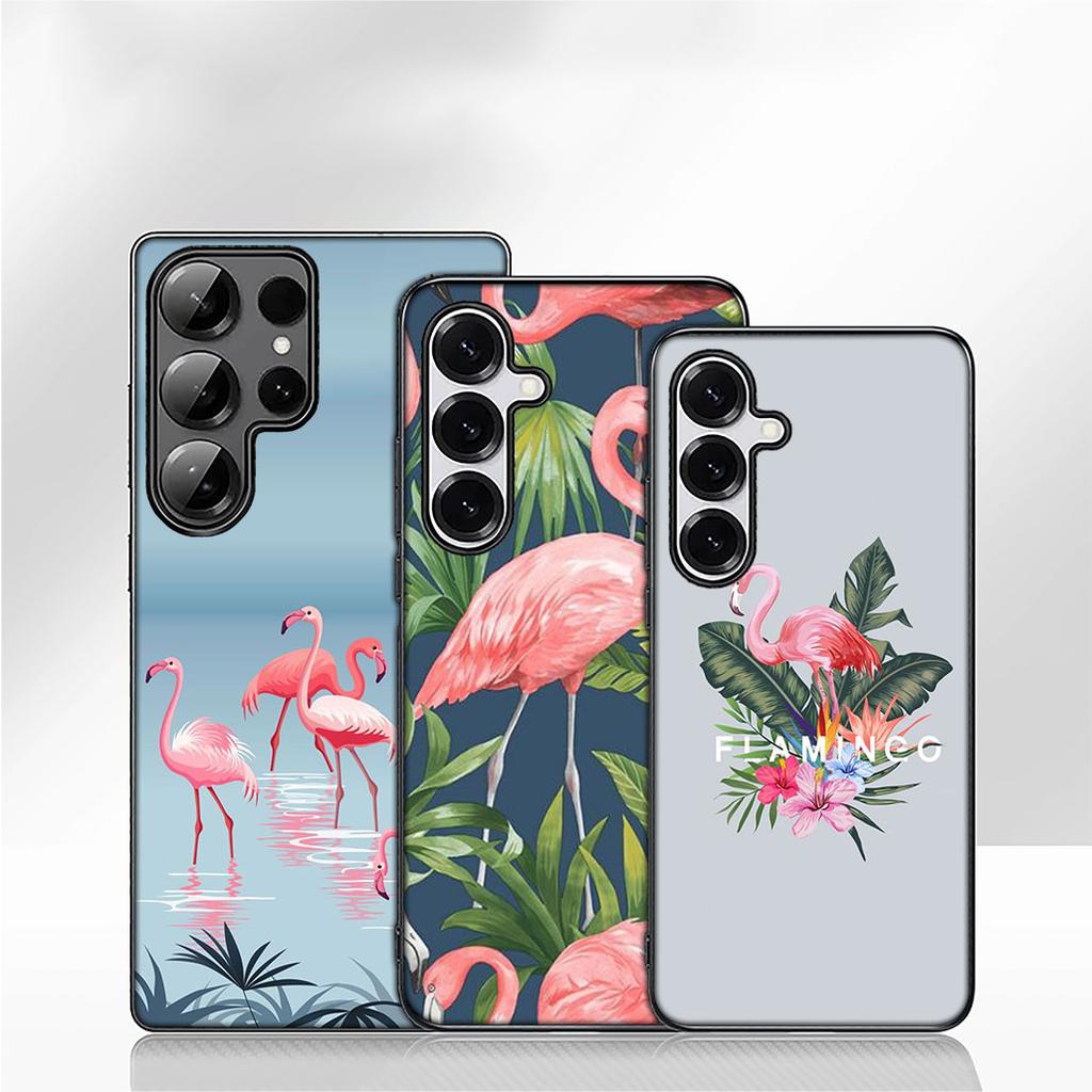 Flamingo Handyhülle Case für Apple iPhone 16 15 14 Plus 13 12 Mini 17 Pro Max + 16E Air 16+ ProMax Hülle