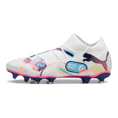 Future 7 Match Volume Up Sports Comfort AG FG Football Shoes Men Football Shoes White 108074-01