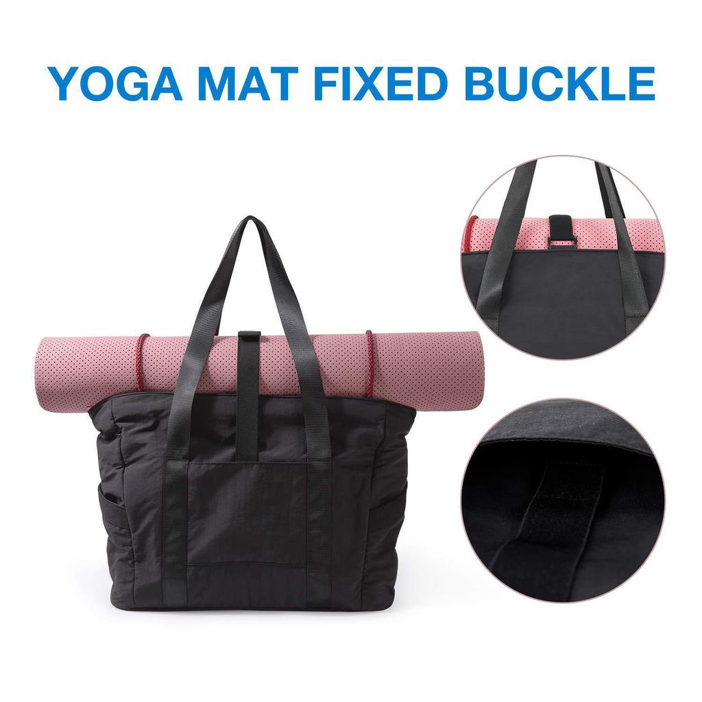 Large Capacity Cross-Border Tote: Shoulder, Laptop, Travel, Sports, Yoga, and Fitness Bag