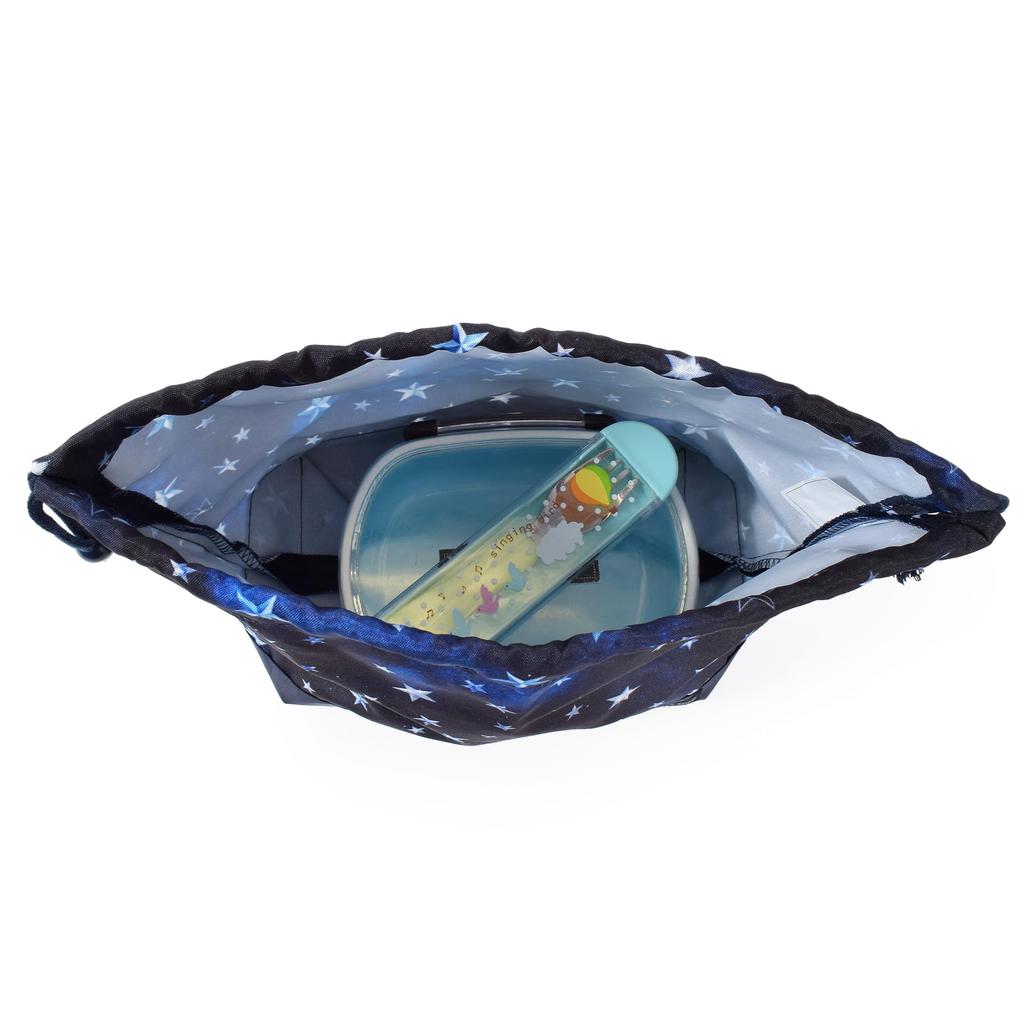 COLORFUL CANDY STYLE Drawstring Lunch Medium Gusset Name Sterling Set of Stylish Drawstring Lunch Lunch Kindergarten Lunch Stylish Elementary School
