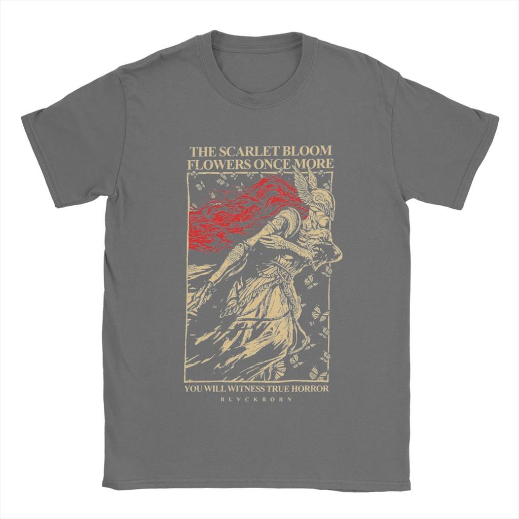Men's Elder Malenia Blade Of Miquella T Shirt Pure Cotton Tops Funny Short Sleeve Crew Neck Tees Unique T-Shirt