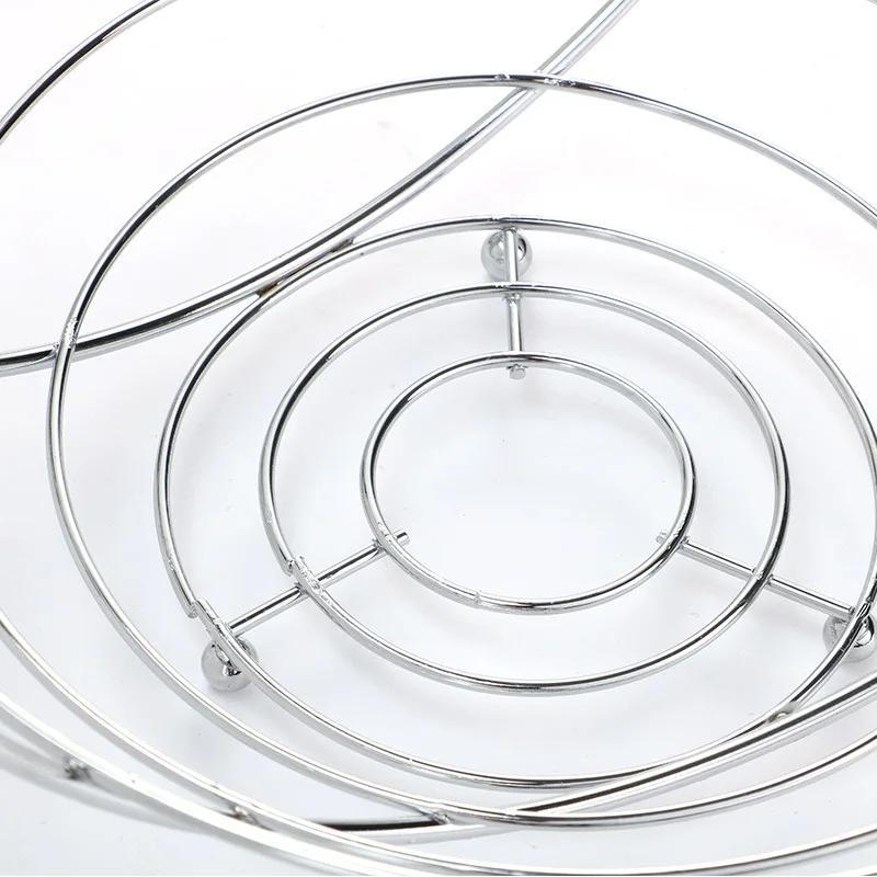 New Metal Fruit Basket Banana Rack Fruit Rack Storage Basket Table Kitchen Dining Decoration Suitable Home Kitchen Supplies