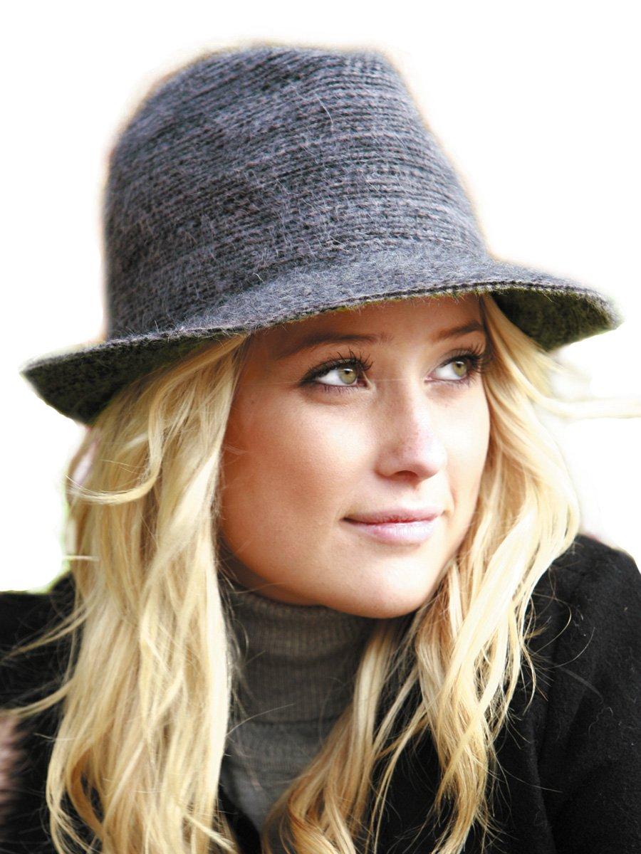 

Фетровая шляпа Федора Шапка из ангоры Вязаная шапка Федора Серая шляпа в западном стиле Шляпа ковбоя Ковбойская шляпа Десятилитровая шляпа [Солнцезащитная перчатка] Женская серый