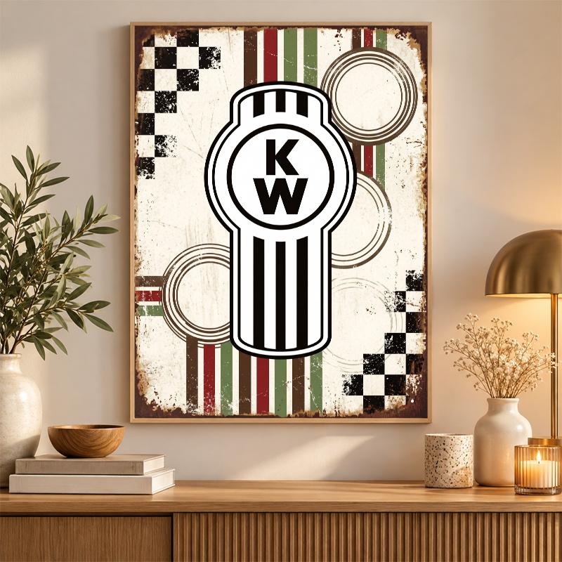 Kenworth Diamond Painting Kit 5D Full Drill DIY Diamond Mosaic Wall Art Home Decor