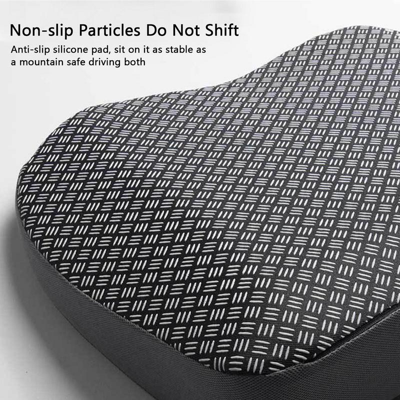 Car Booster Cushion Car Seat Cushions Hardened Quick Rebound Memory Relieve Memory Foam Auto Interior Accessories
