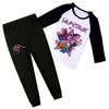 Children's Summer Sports T-shirt And Pants Two-piece Sportswear Set Half-sleeve Printed Suit