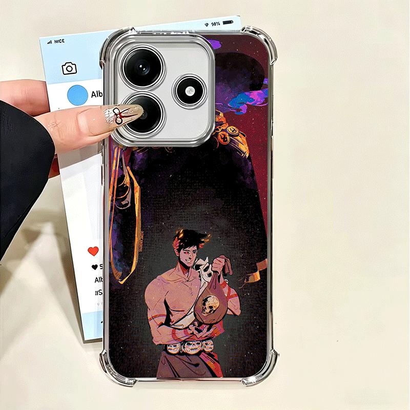 

H-Hades A-Action Soft Phone Case For Xiaomi Poco X7 X8 Pro Max X6 X5 X3 F8 Ultra F7 M8 M7 M5S Redmi 15C 15A 15 14C 13C 12C 13 12 Xiaomi Poco M8 Pro