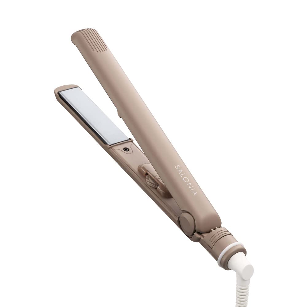 

2022 SALONIA Hair Straight Iron You and Me Beige 24mm For Overseas Professional Specifications MAX [Autumn/Winter Limited] 230℃