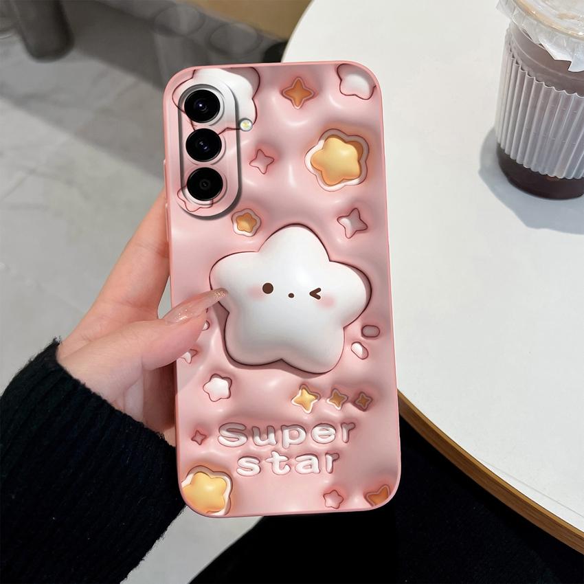 Phone Case For Samsung Galaxy A57 A37 A27 5G Cheerful Design Patterns Full Coverage Bumper For Samsung A 27 Soft Smooth Housing
