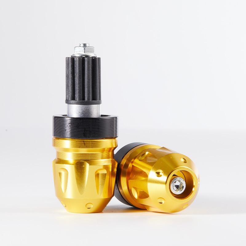 Universelle Motorradlenkergriffe Lenkerkappen Endstopfen Gegengewichtskappe Schützendes Ästhetisches Zubehör