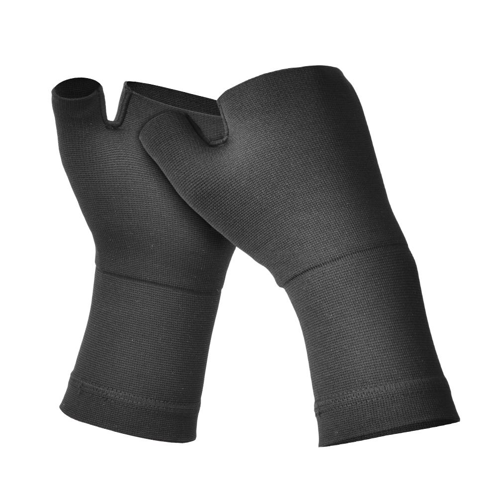 2Pcs Fitness Sport Thumb Wrist Guard Gloves Tenosynovitis Anti Sprain Hand Brace Protective Gear(M )