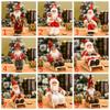 Sitting Home Decoration Kids Toys Christmas Tree Accessories Desktop Santa Claus Doll Xmas Ornament