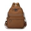 Solid Color Women's Multi-Function Backpack Large Capacity Commuter Travel Backpack