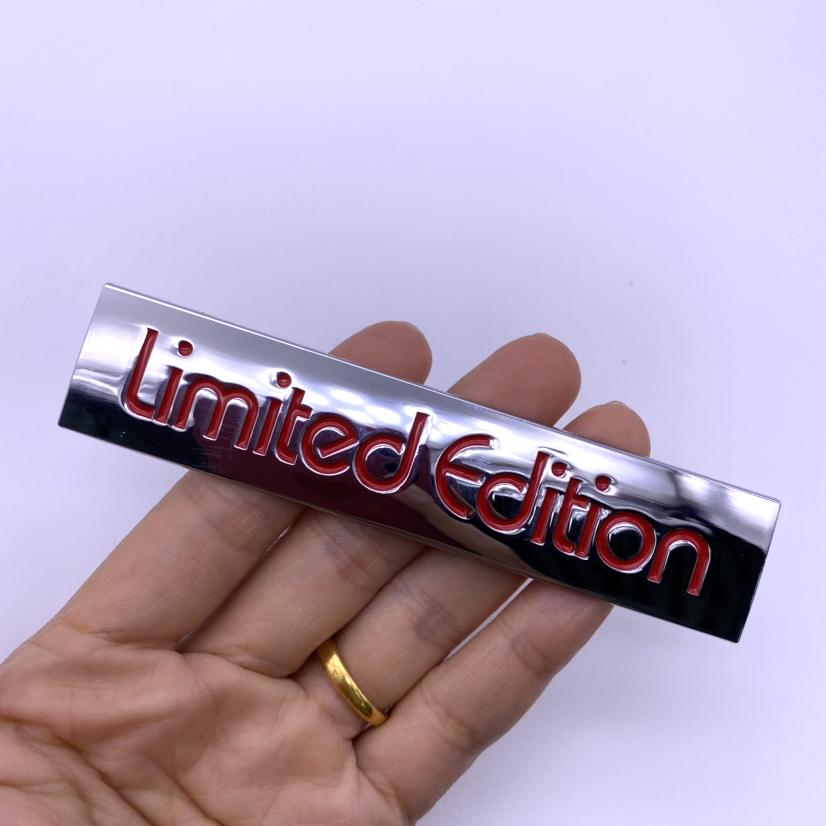 character 3D Metal Car Sticker Limited Edition Emblem Badge Decal JDM sticker For Toyota Hyundai Auto stickers