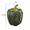 Ceramic Airtight Jar ,Tea Leaves Storage Can, Chili Shape Portable Crafts Tea Caddy Tins