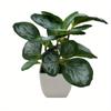 Pot Plants Fake Flowers – Lifelike Artificial Plants Bonsai Small Tree for Home and Garden Decor
