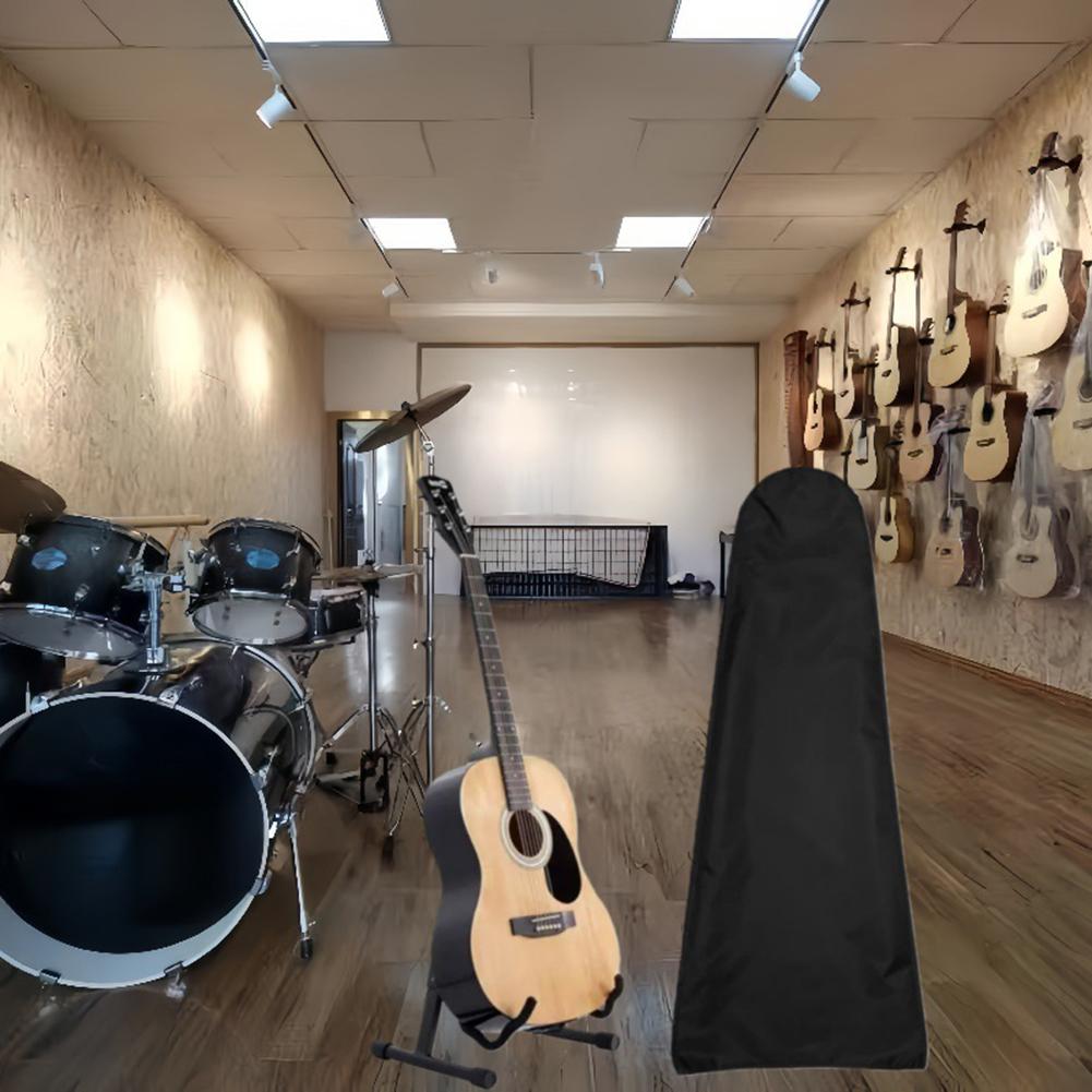 1PC Guitar Dust Cover 120*50cm Protection Cover And Storage For Acoustic Electric And Bass Bags 210D Oxford Cloth Waterproof