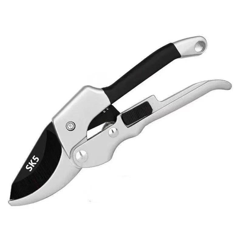 Sk5 Steel Pruning Shears With Sharp Rust Resistant Blade Non Slip Grip For Gardening Trimming Yard Work