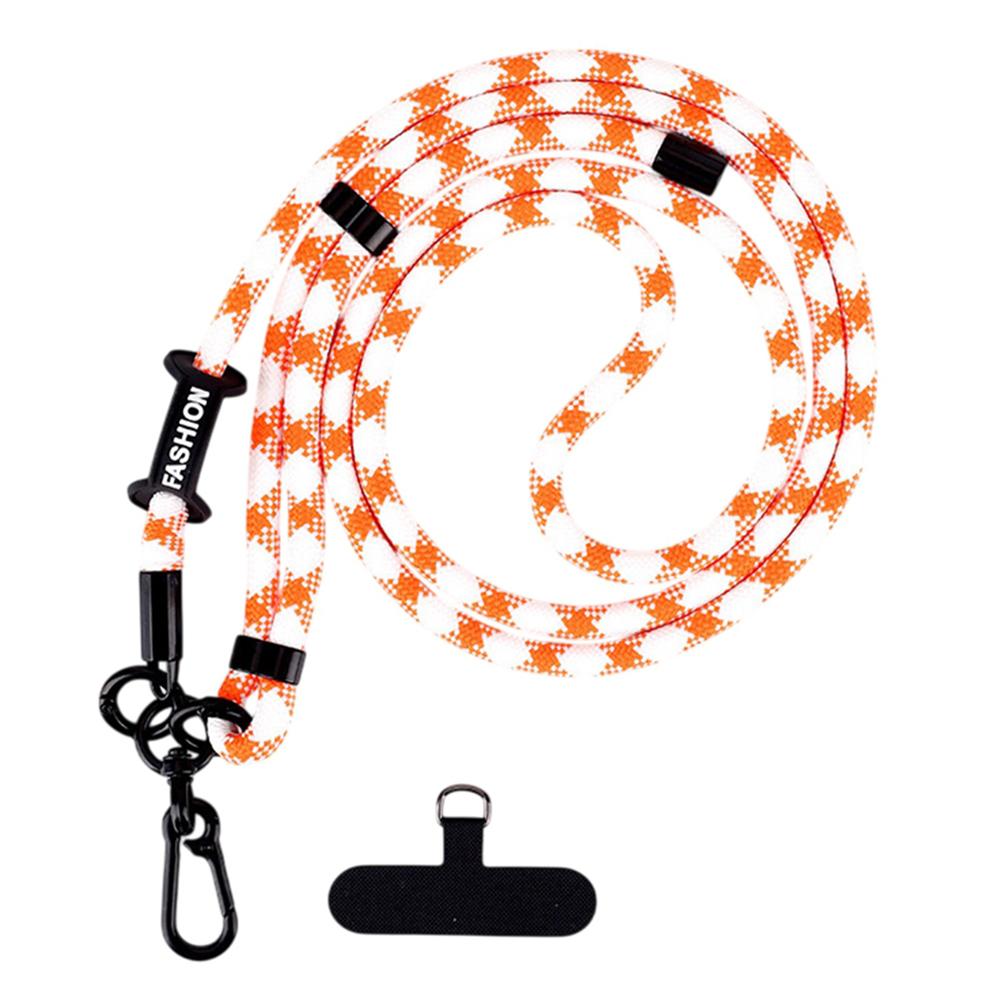 Verstellbares Handy-Lanyard 7mm Nackenband Anti-Verlust Crossbody Handyhüllen-Riemen für den Außenbereich