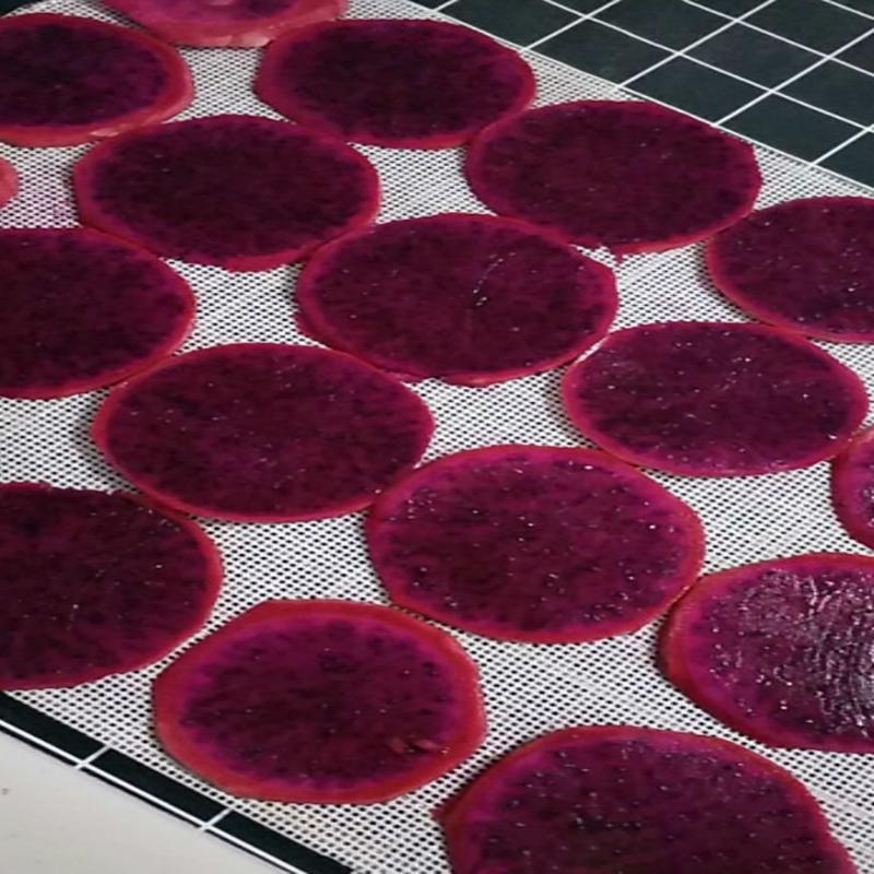 1pc Reusable Food Dryer Mats Silicone Mesh Pad For Food Fruit Dehydrator Sheets