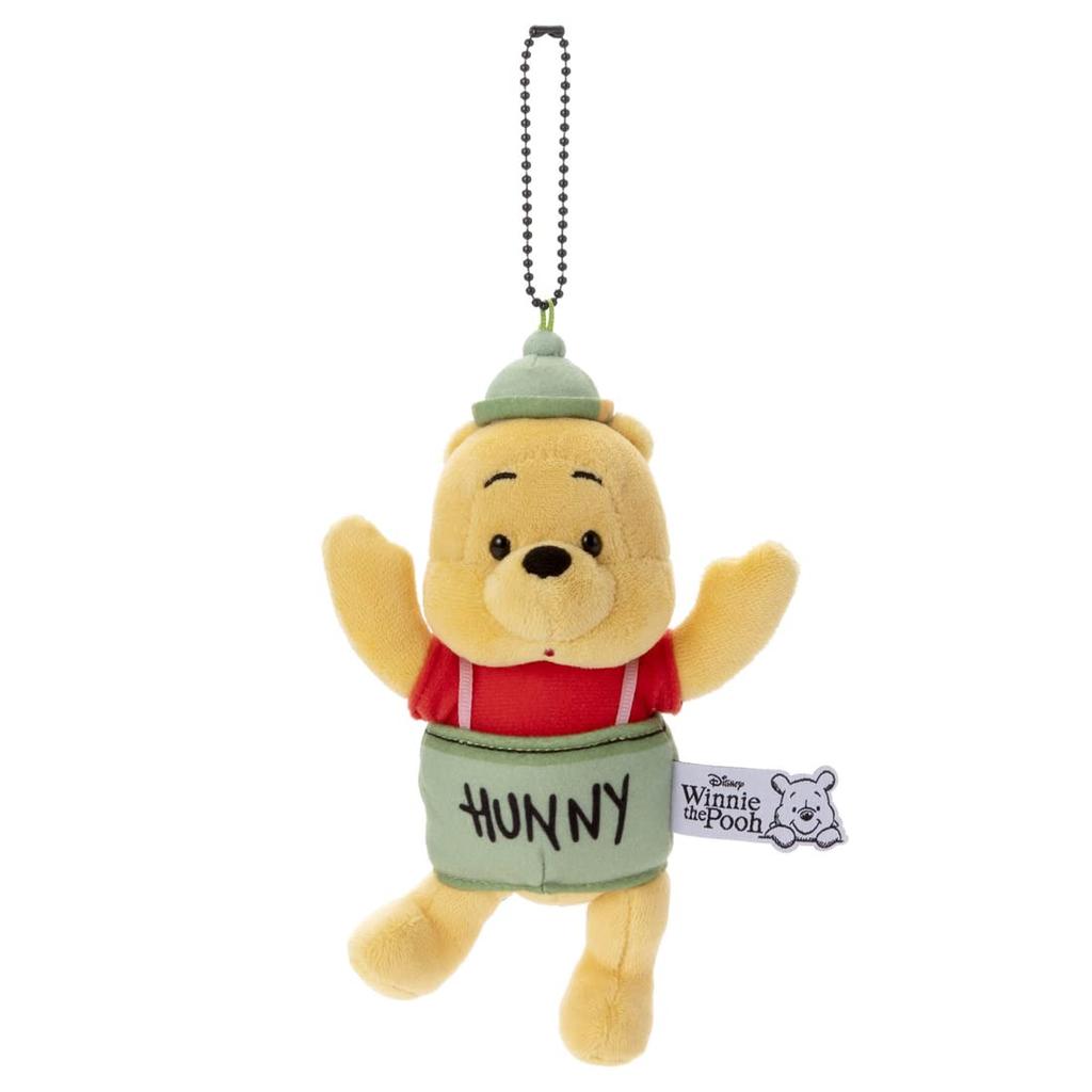 Disney Character Costume Series Ball Chain Mascot Winnie the Pooh (Honey Pot) Approximately 17cm Tall