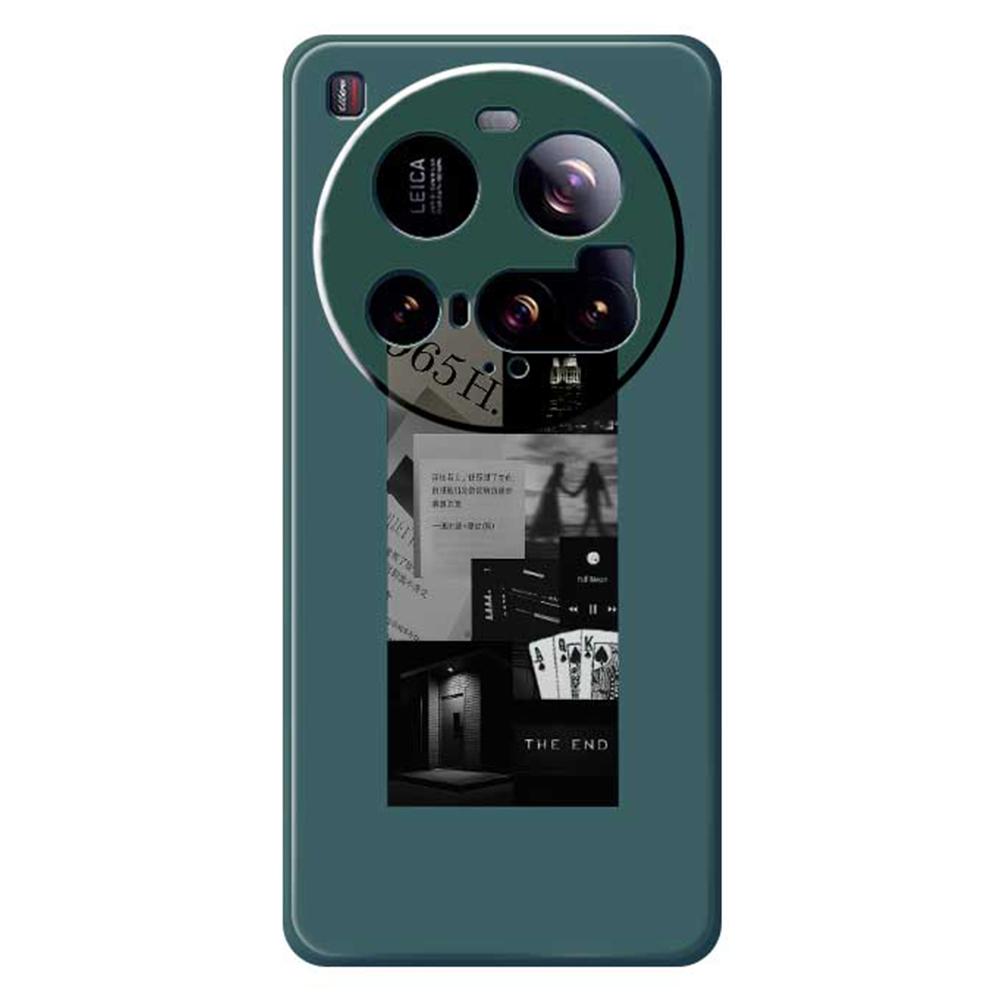 For Xiaomi 15 Ultra Case Stitching Photos Pattern Printing Straight Edge TPU Phone Back Cover