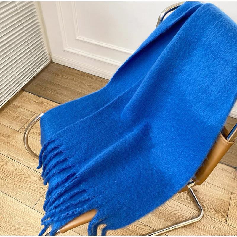 Warm Shawl Women Scarf Luxury Cashmere Winter Blanket Wraps Casual Horse Print Travel Poncho Stoles Multiple Colors Available Scarf