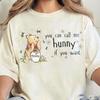 Comfort Colors® Retro Winnie The Pooh Shirt, Pooh Honey Shirt, You Can Call Me Hunny It You Want Tee, Pooh and Bees, Disneyland Vacation Tee