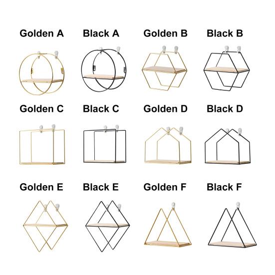 Lightweight Storage Rack DIY Fashion No Perforation Shelf