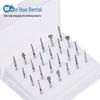 Dental High-Speed Handpiece Burs for Porcelain and Shoulder Preparation