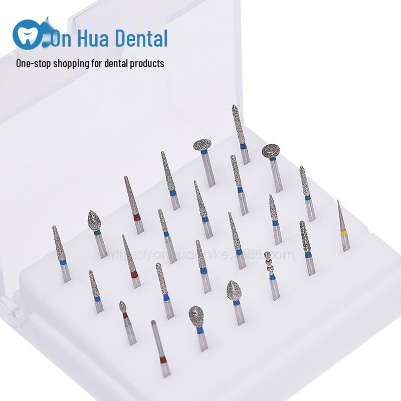 Dental High-Speed Handpiece Burs for Porcelain and Shoulder Preparation