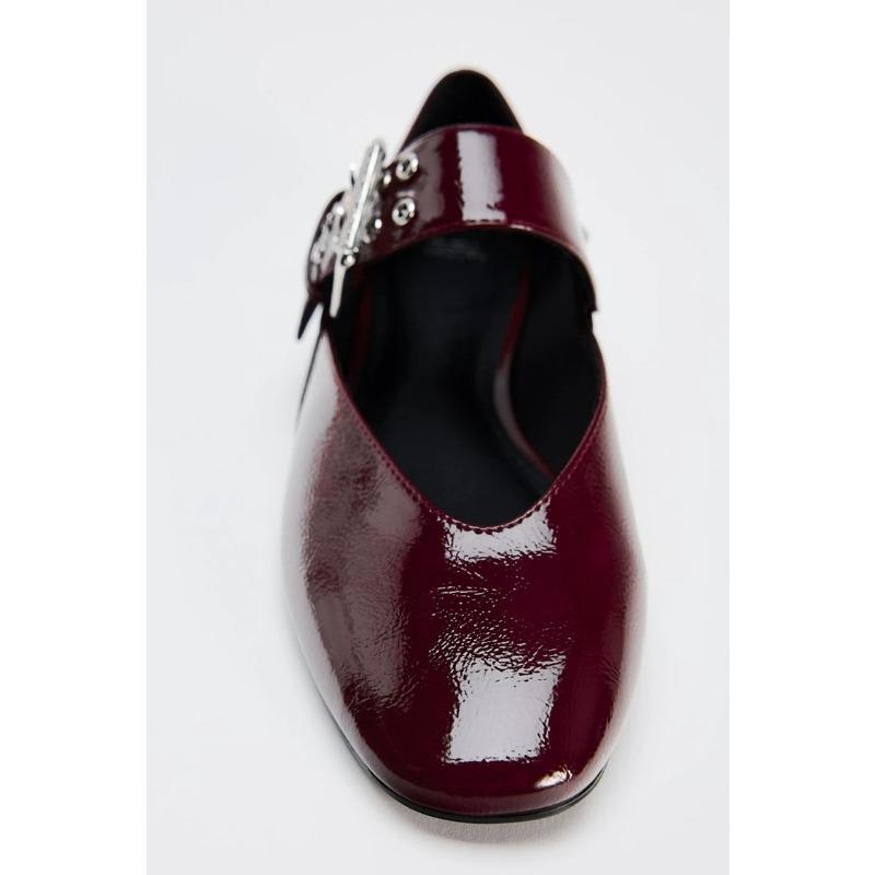 Large size fashion casual flat shoes for women's spring new leopard print buckle fashion casual shoes for women