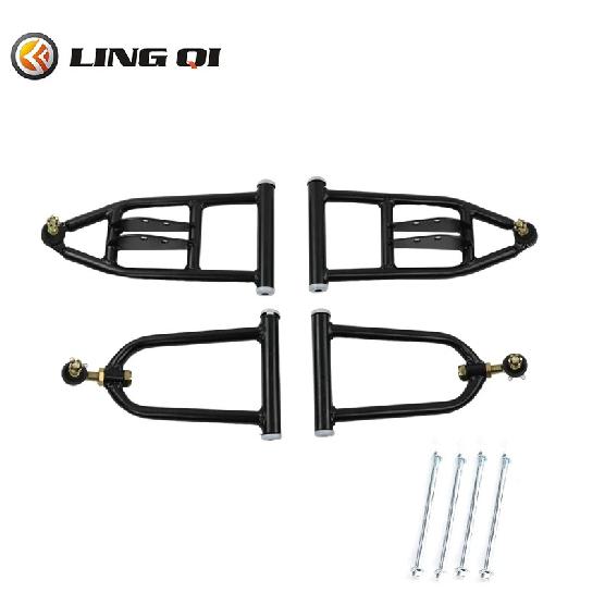 LINGQI RACING 340mm Braccio Oscillante Sospensione Anteriore Testa Sferica Bilanciere Per Fai da Te Parti ATV Buggy Go Kart 50cc 90cc 110cc 125cc
