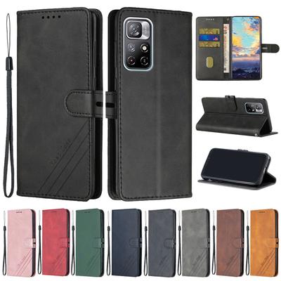Pentru Xiaomi Poco M4 Pro 5G Husă Husă Piele cu Clapă pe Pentru Funda Xiaomi Poco M4 Pro 5G Huse Telefon PocoM4 Pro Husă Portofel Magnetică