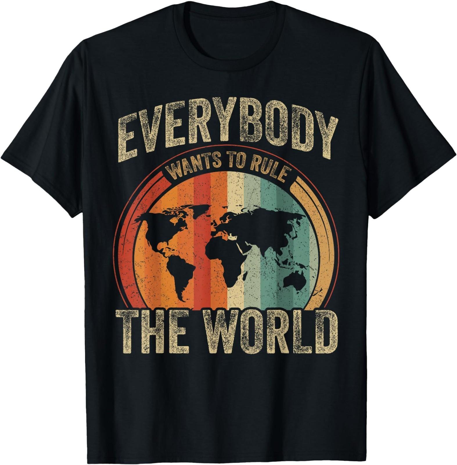 Everybody Wants to Rule the World Vintage T- Unisex T-Shirt XXL