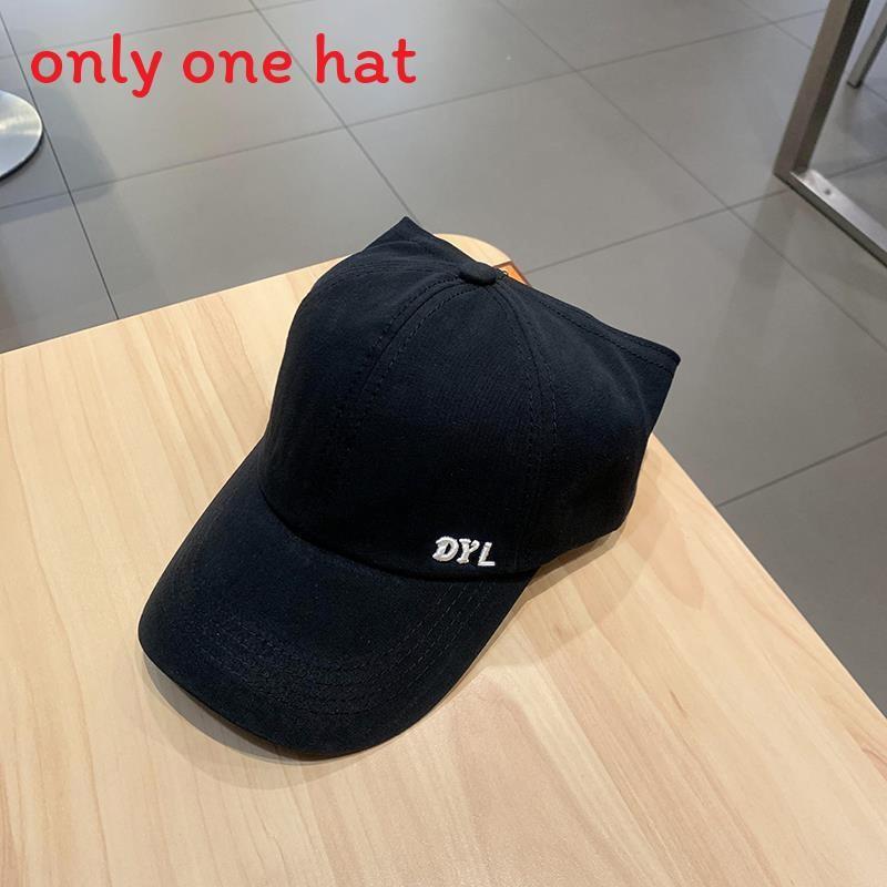 Baseball Cap Simple With Solid Color Design And Letter Decoration For Wear Daily