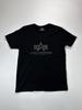 Alpha Industries T-shirt Logo Men's Black USA Unisex T-Shirt