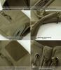 Men's Military Tactical Windbreaker Set: Waterproof, Warm, Outdoor Softshell Jacket with Plus Velvet for Mountaineering.