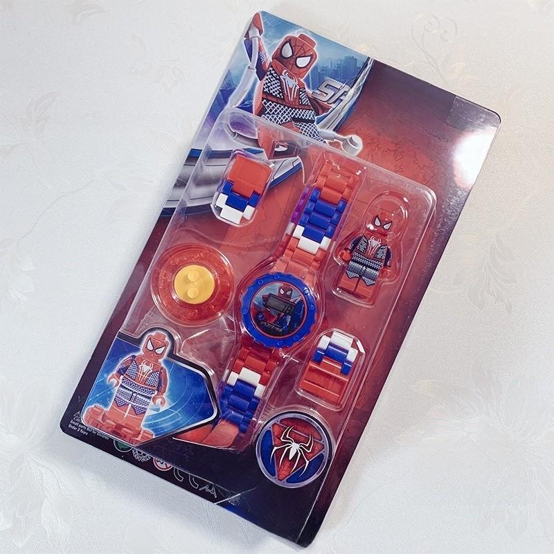 Batman Childrens Electronic Watch Toy With Rotating Blocks For Learning And Play