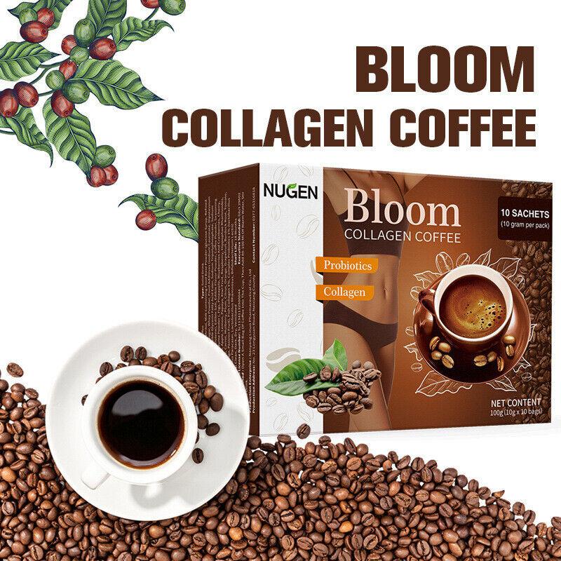 Bloom Collagen Coffee Luxe Slim Glutathione Slimming Caffee L-Glutathione Powder